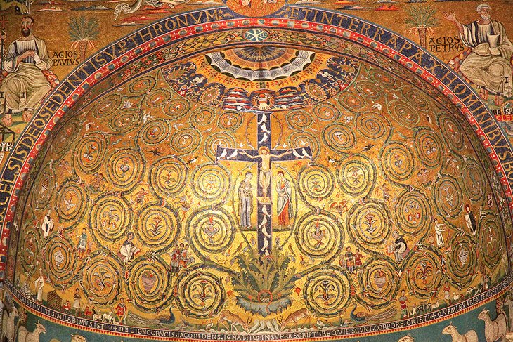 Mosaic in the Church of San Clemente