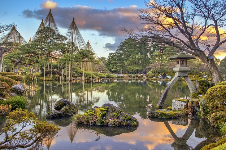 Kenrokuen Garden in Kanazawa