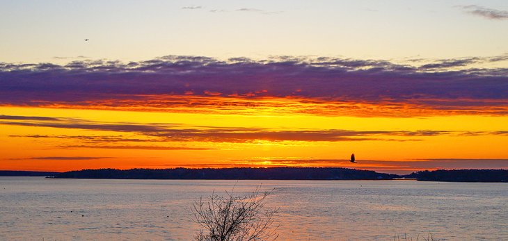 Sunrise at East End Beach, Portland, ME