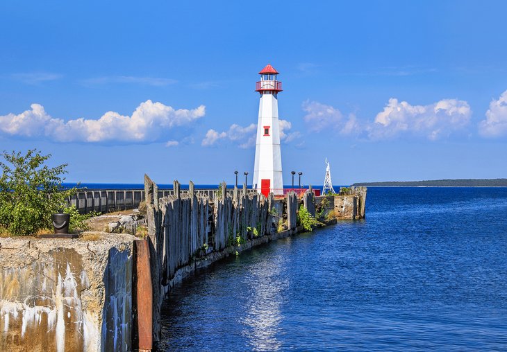 The Wawatam Lighthouse in St. Ignace