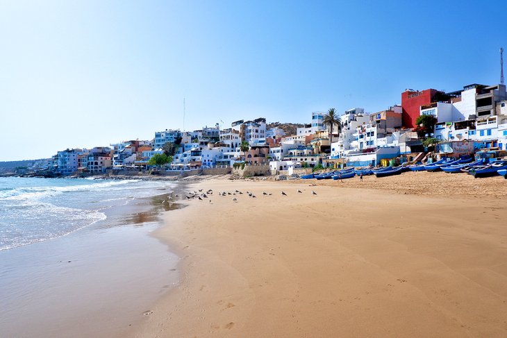 Taghazout beach