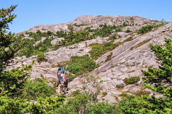 Hikers on Mt. Monadnock