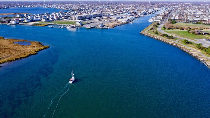 Aerial view of Freeport