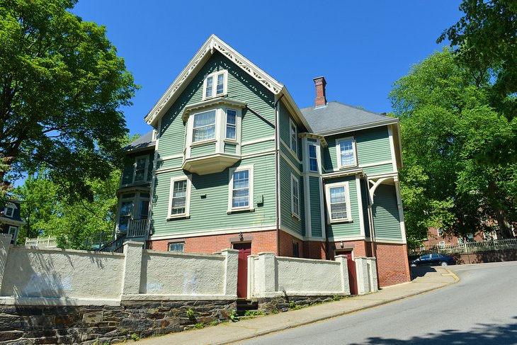 Historic building on Benefit Street