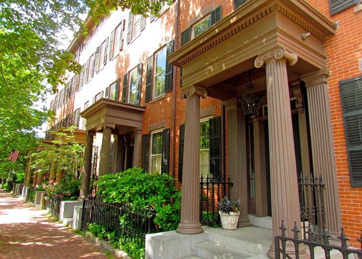 Benefit Street in Providence, Rhode Island