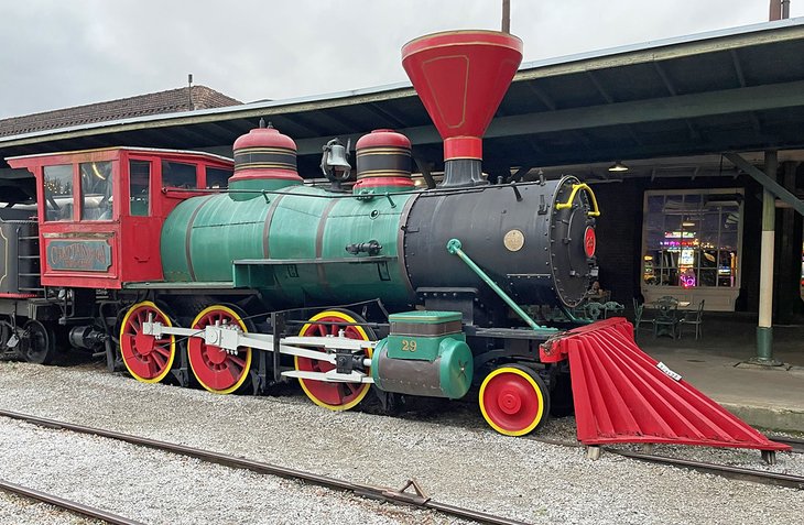 Chattanooga Choo-Choo train