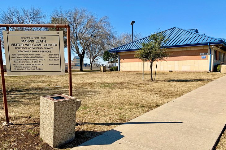 Marvin Leath Visitor Center in Fort Hood