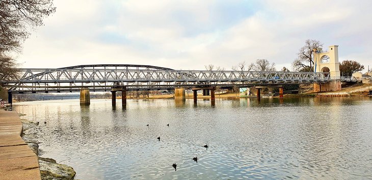 Suspension Bridge in Waco