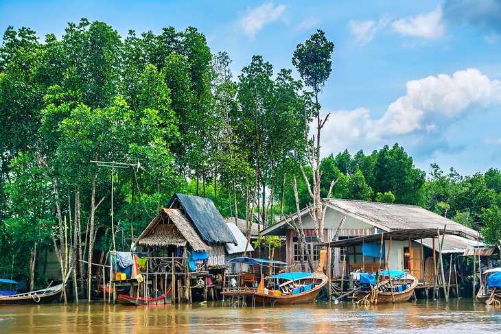 Traditional houses on Koh Klang