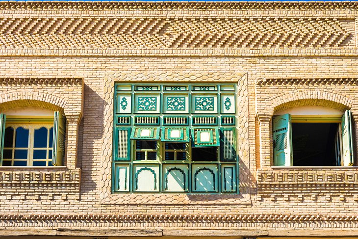 Traditionelle Architektur in Medina von Tozeur