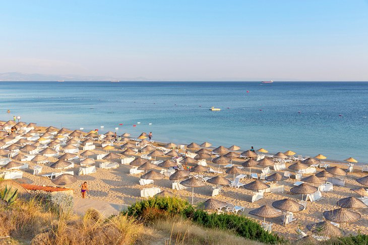 Ayazma Beach in Bozcaada