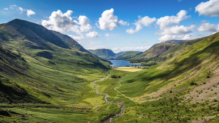 View over the Lake District