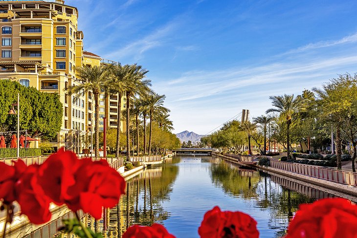 Canal in Scottsdale, Arizona