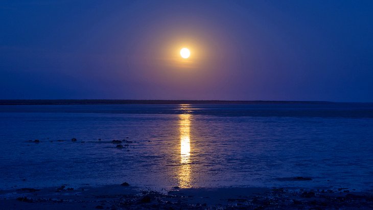 Staircase to the Moon in Broome, Western Australia