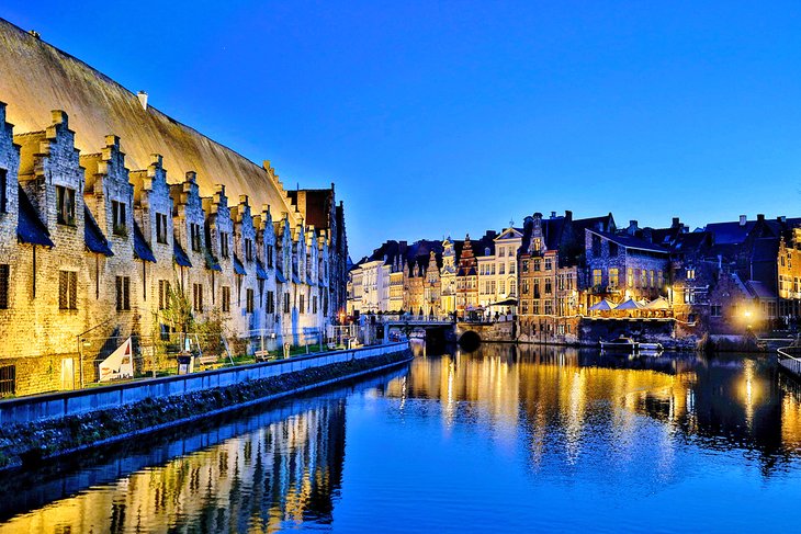 Old Market Area at dusk