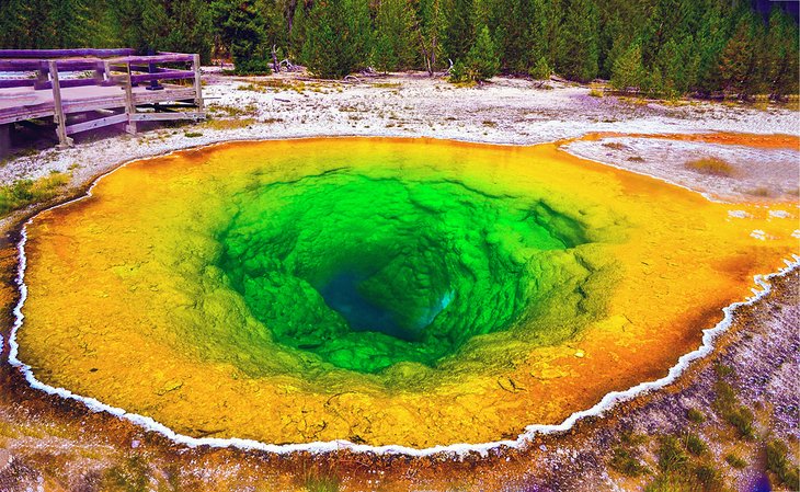 Morning Glory Pool, Yellowstone National Park, Wyoming