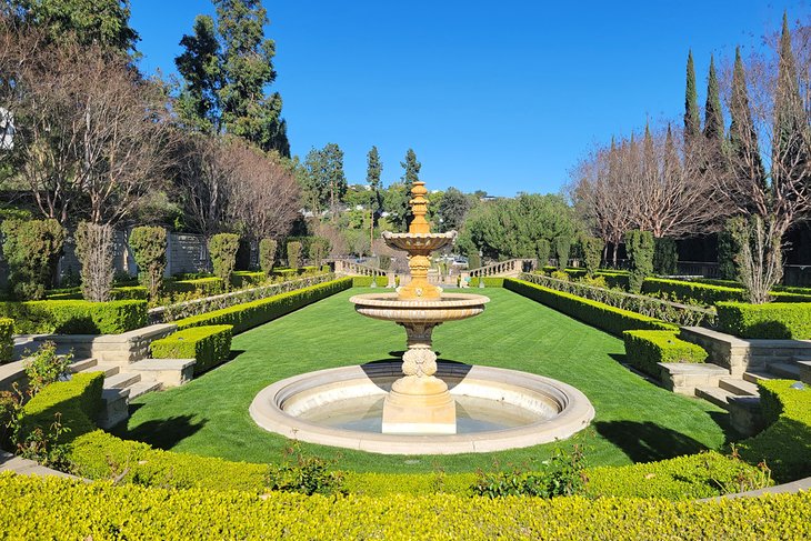 Formal gardens at Greystone