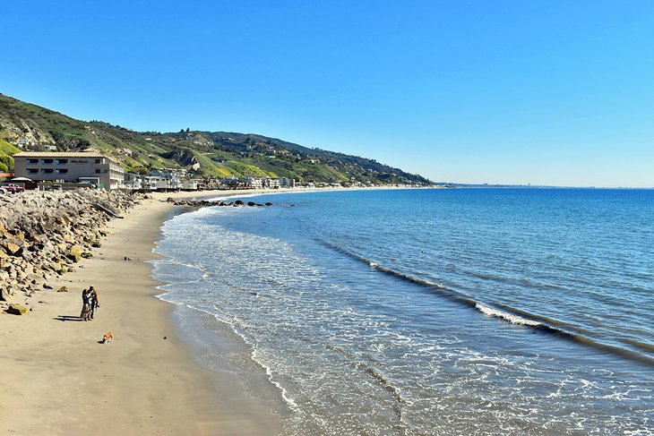 Carbon Beach, seen from Malibu Pier