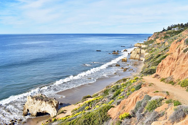 Trail down to El Matador State Beach