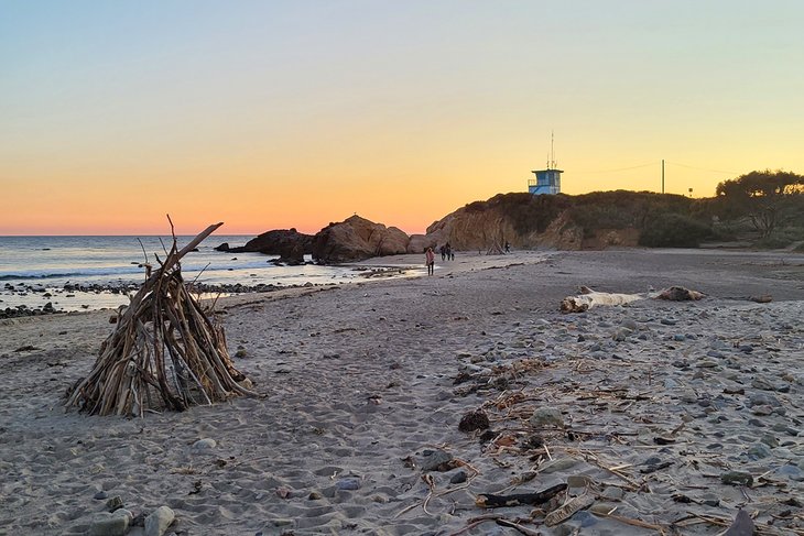 Sunset at Leo Carrillo State Park