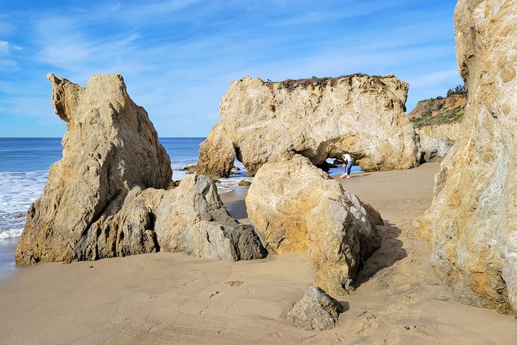 Rocks at El Pescador State Beach
