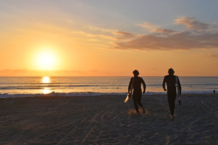 Surf's up in San Clemente