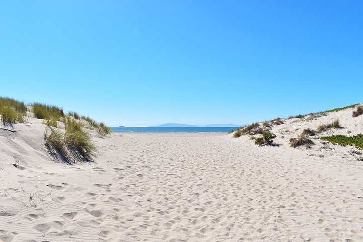 The beach at Oxnard Beach Park