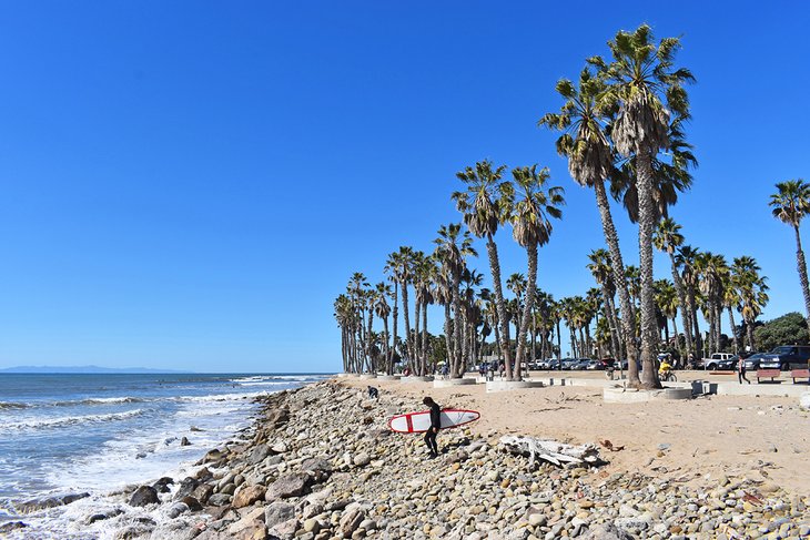 Surfer's Point, north of San Buenaventura State Beach