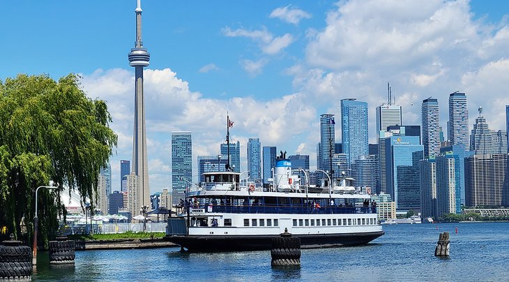 Ferry docked on Toronto Islands | Photo Copyright: Michael Law