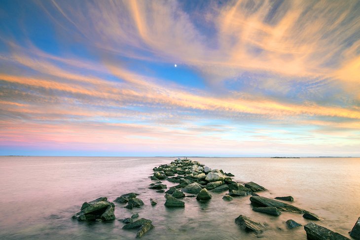 Sunset at Rocky Neck State Park, Connecticut