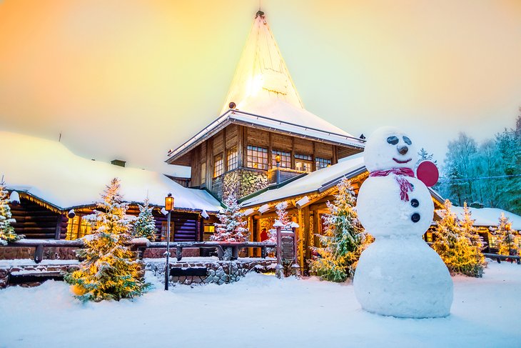 Santa Claus Village in Rovaniemi, Finnish Lapland