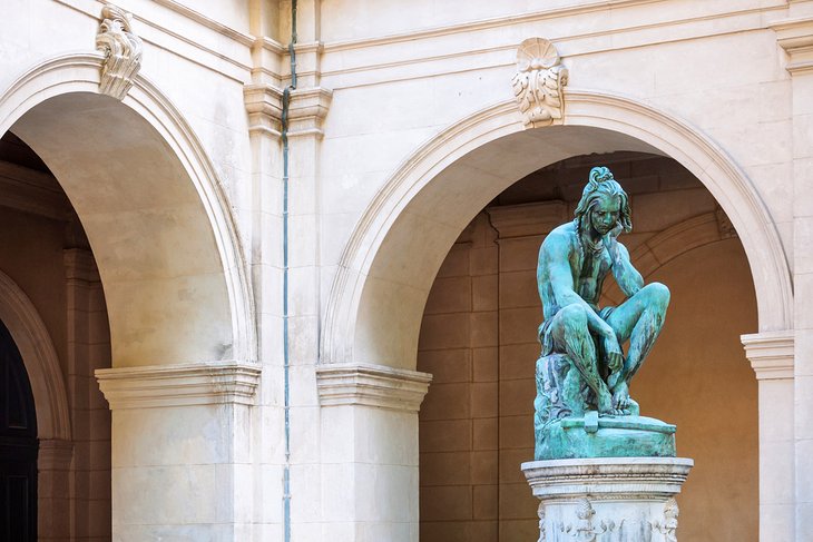 Sculpture at the Musée des Beaux Arts in Lyon