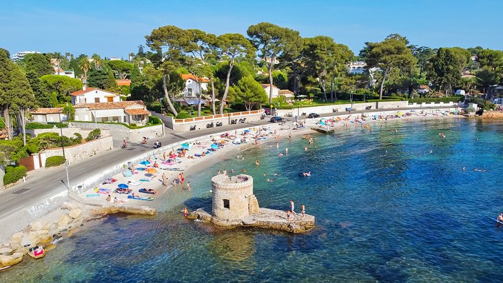 Ondes Beach, Cap d'Antibes