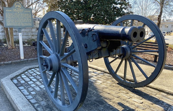 Athens Double-Barreled Cannon