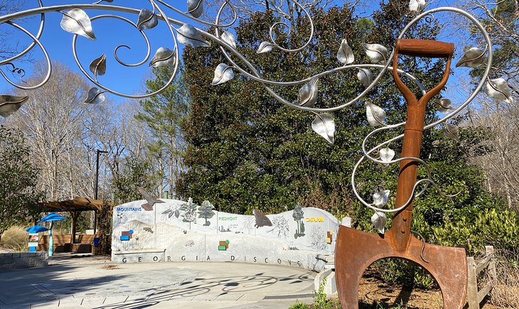 Children's Garden in the State Botanical Garden of Georgia