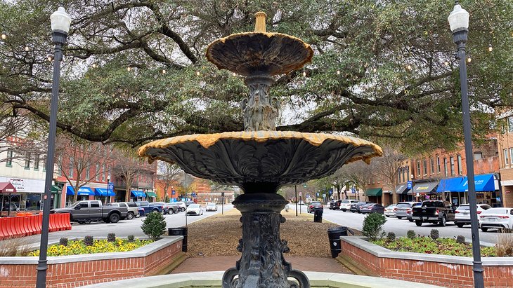 Fountain in Columbus, Georgia