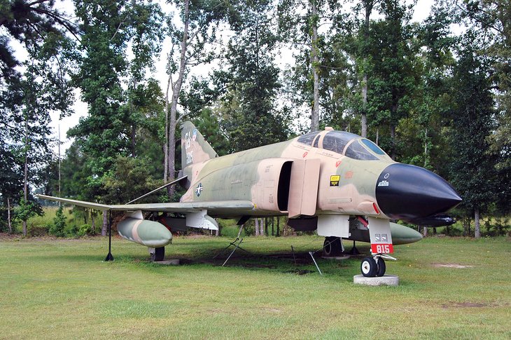 McDonnell F-4C Phantom Fighter Jet at the National Museum of the Mighty Eighth Air Force