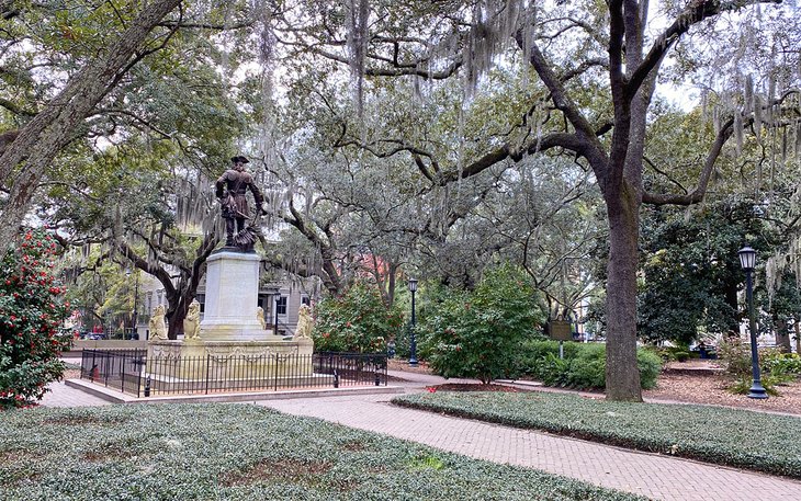 Chippewa Square in Savannah