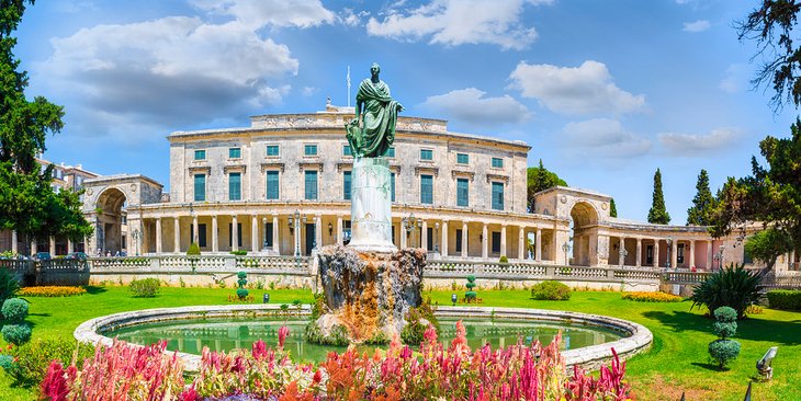 Palace of St. Michael and St. George, housing Corfu's Museum of Asian Art