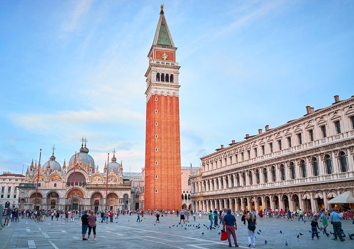 The Campanile on St. Mark's Square