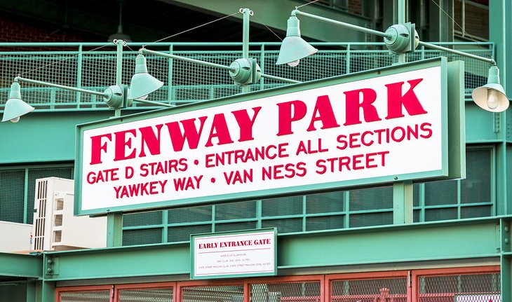 Fenway Park entrance gate