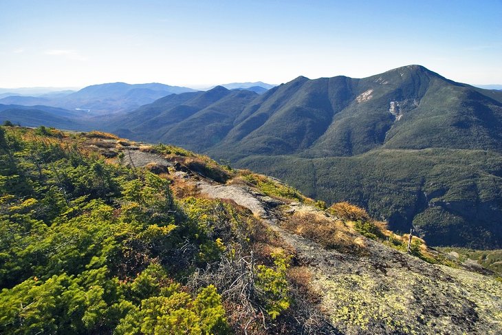 View of Algonquin Peak from Mount Colden