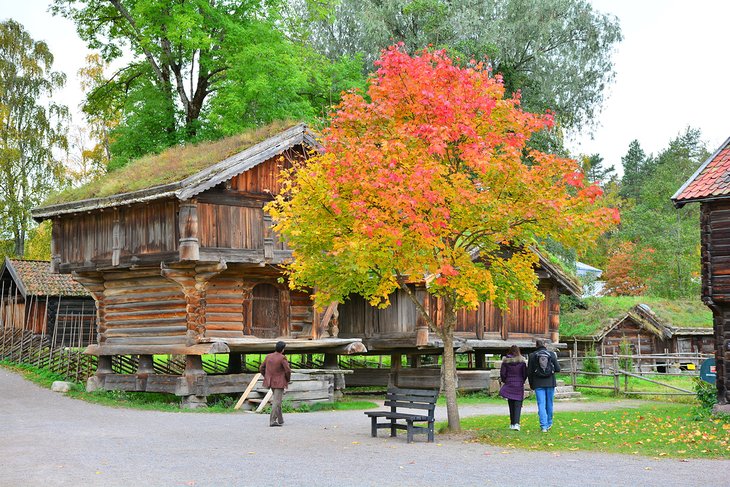 Historic Farmhouse at Norsk Folkemuseum