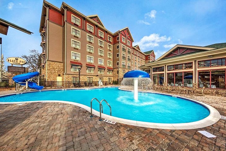 Photo Source: Black Fox Lodge Pigeon Forge, Tapestry Collection by Hilton