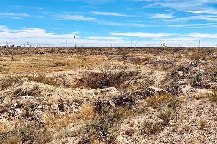 Craters at the Meteor Crater Museum