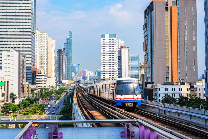 Skytrain in Bangkok