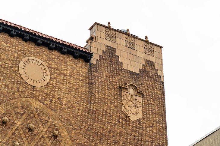 Exterior of the Alabama Theater, Birmingham