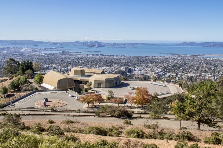 The Lawrence Hall of Science overlooking San Francisco Bay