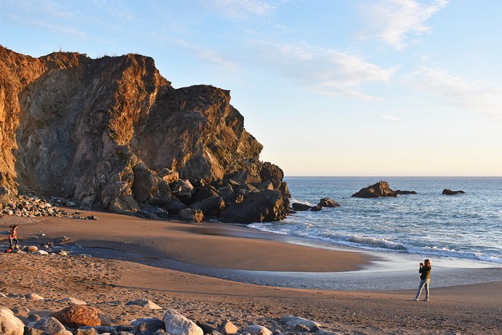 Beach at Limekiln State Park