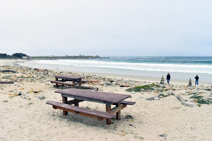 Beachfront along 17-Mile Drive